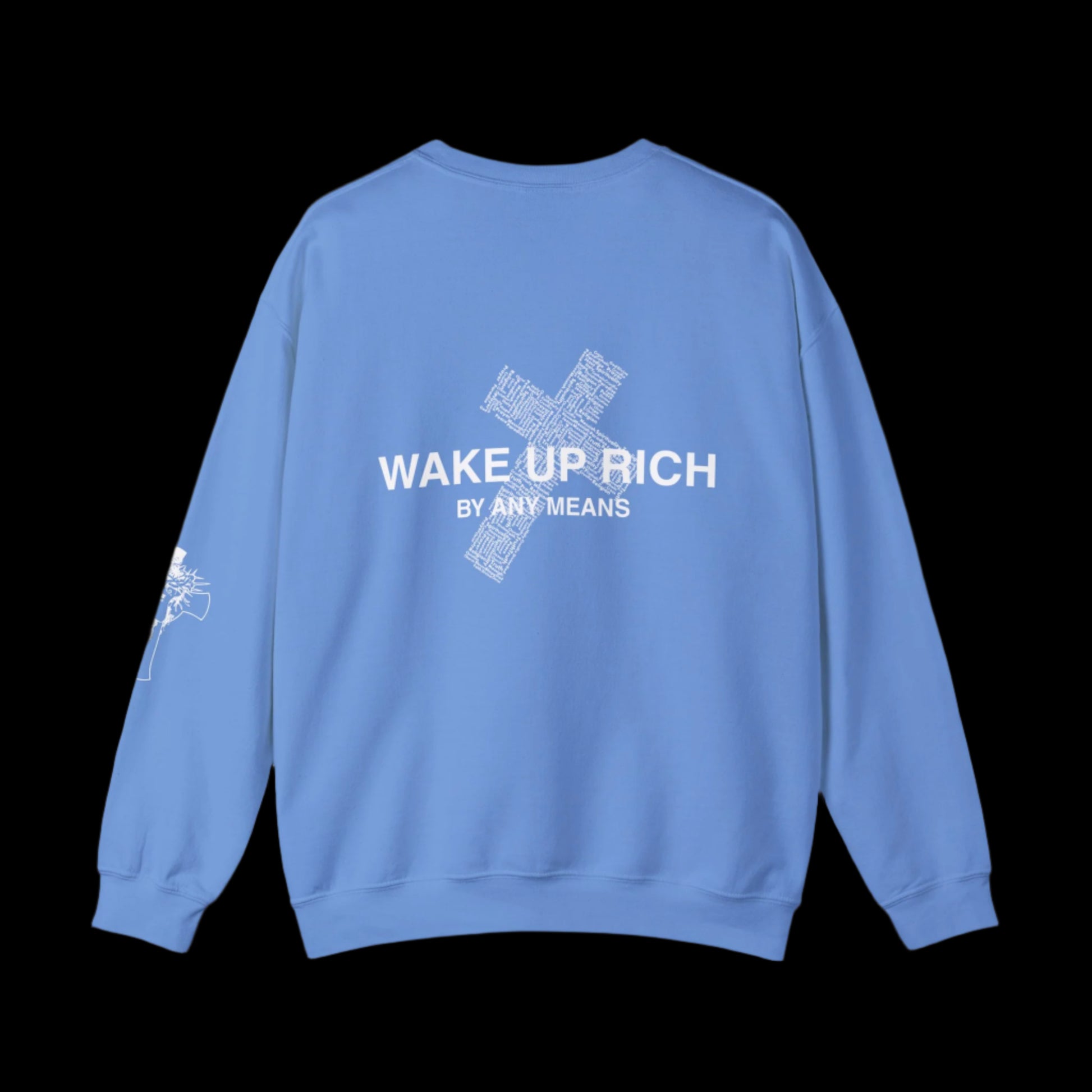 Wake Up Rich™ Unisex Crewneck Sweatshirt
