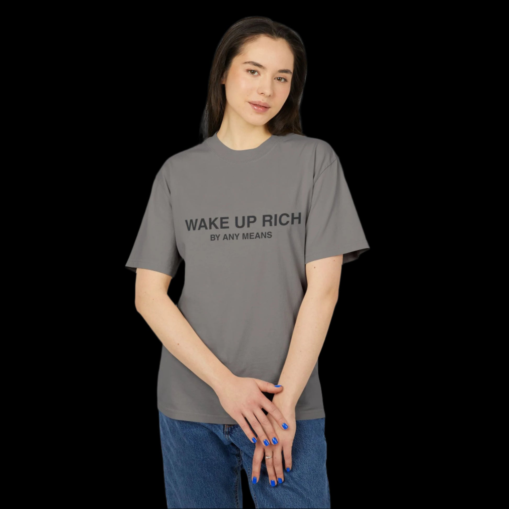 Wake Up Rich™ Unisex Heavy Faded Tee