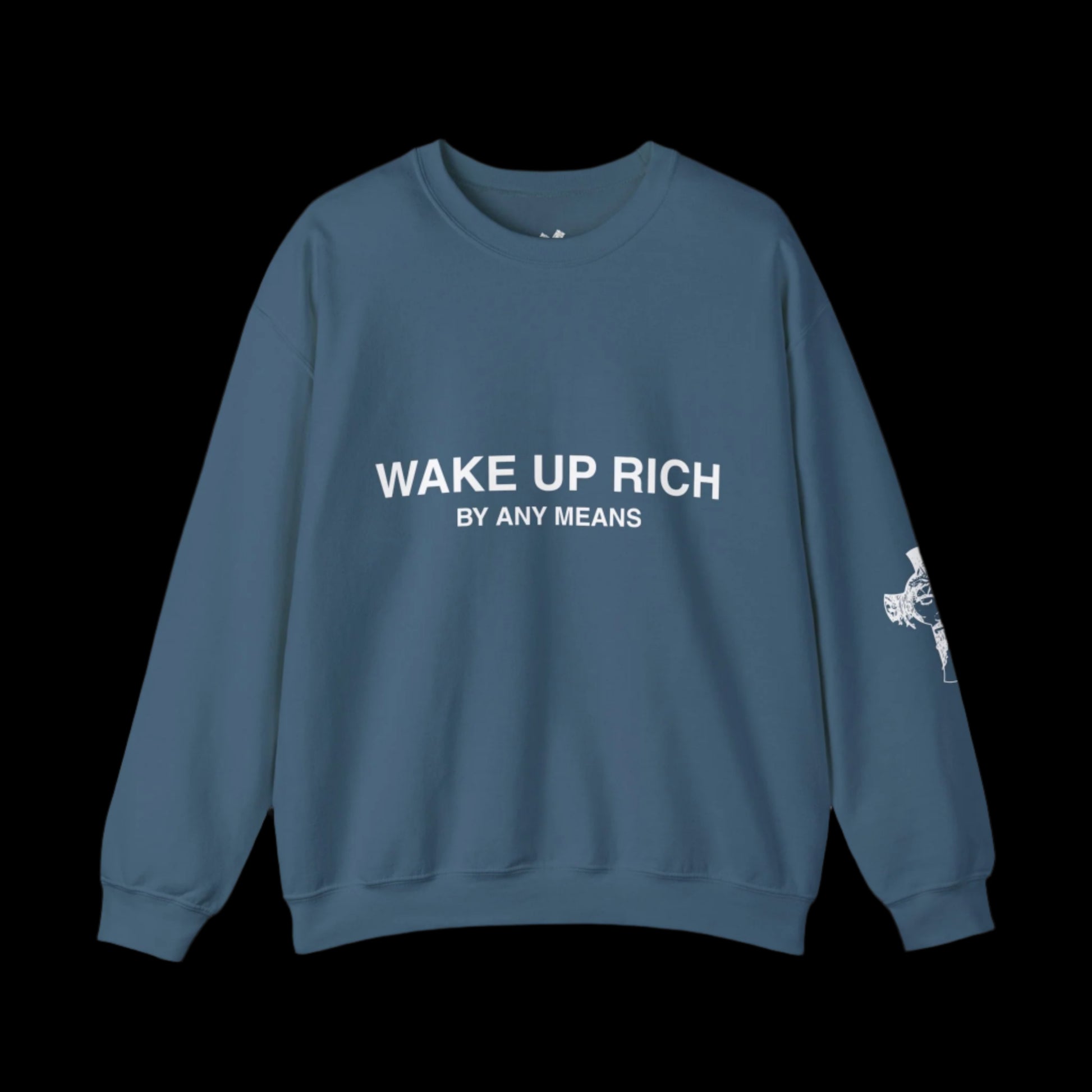 Wake Up Rich™ Unisex Crewneck Sweatshirt