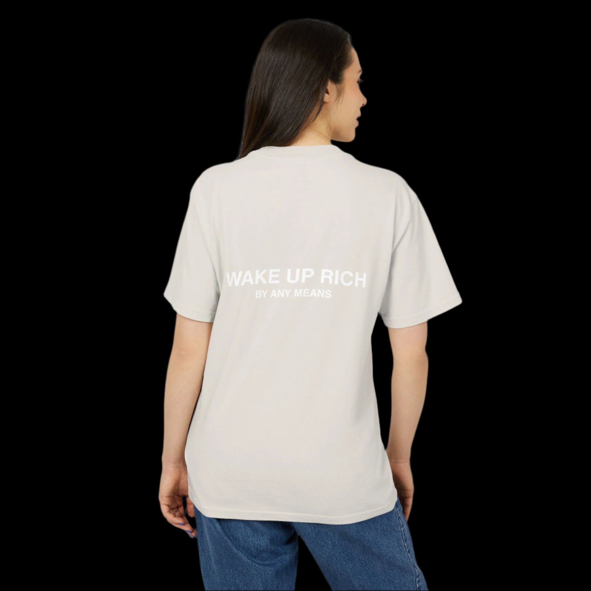 Wake Up Rich™ Unisex Heavy Faded Tee