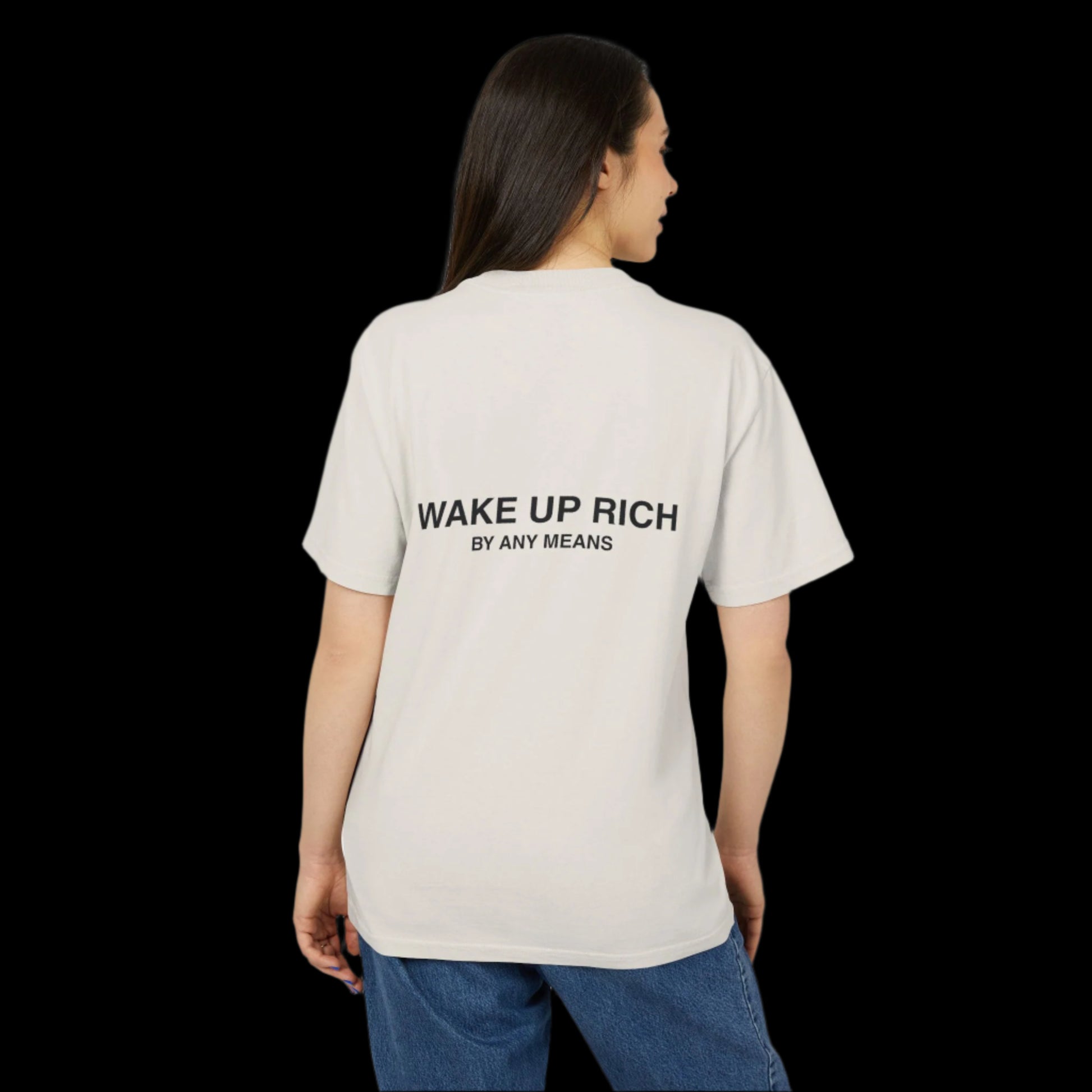 Wake Up Rich™ Unisex Heavy Faded Tee