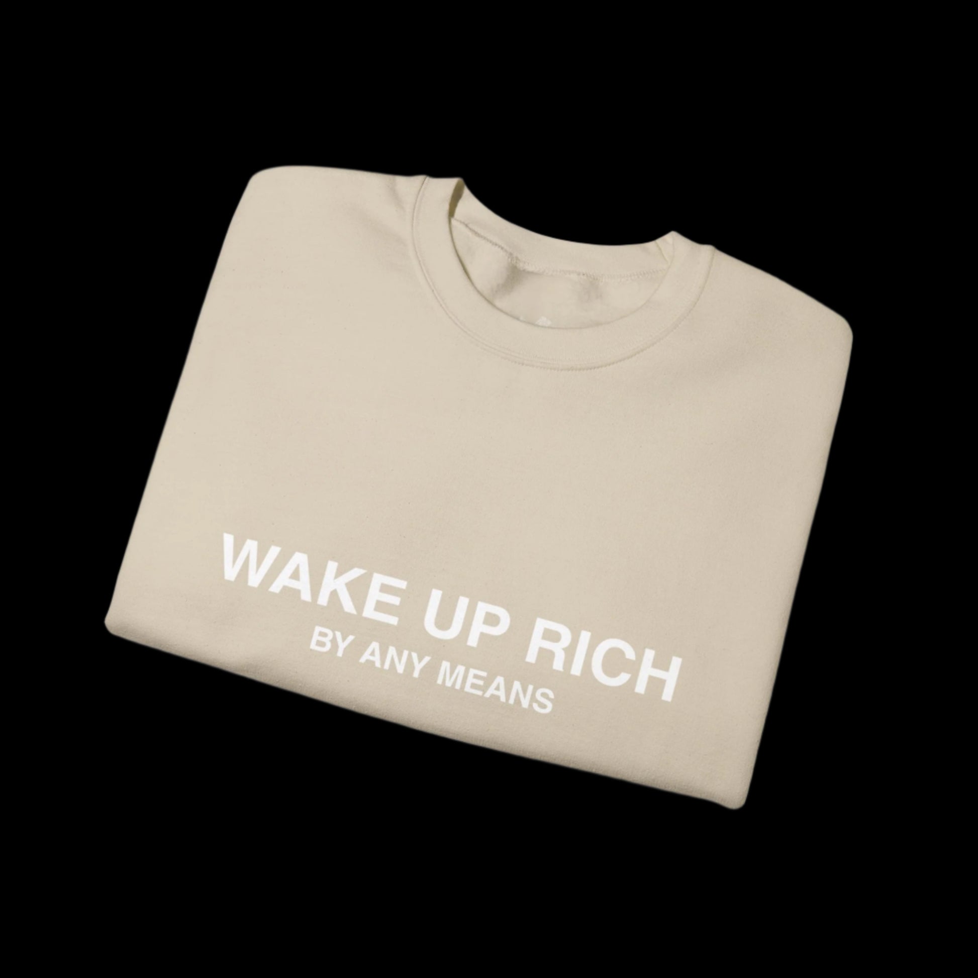 Wake Up Rich™ Unisex Crewneck Sweatshirt