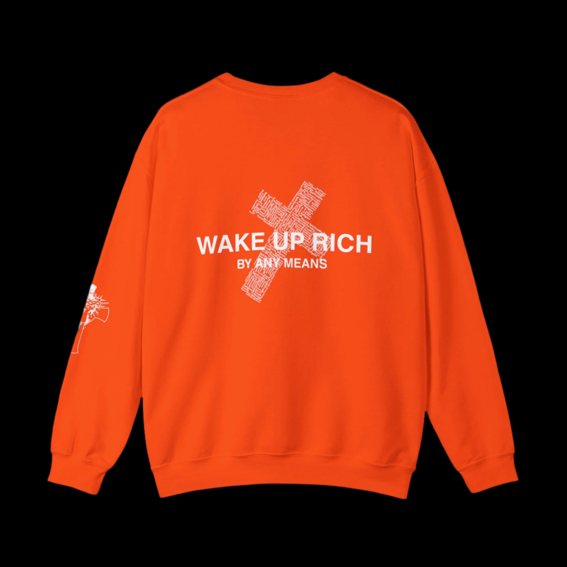 Wake Up Rich™ Unisex Crewneck Sweatshirt