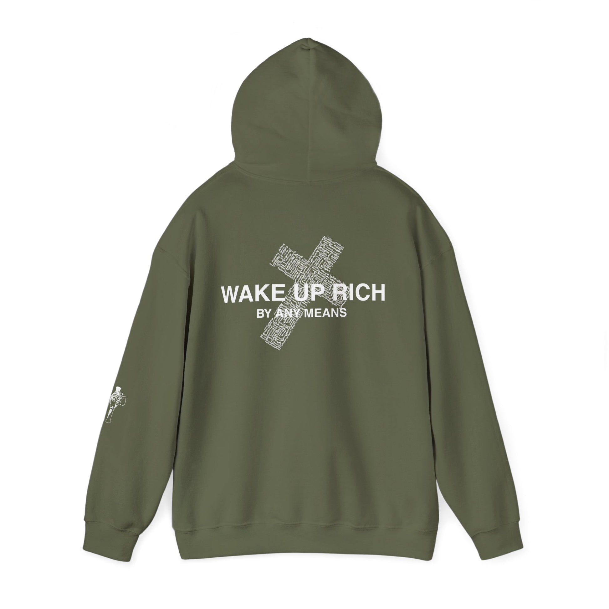 Wake Up Rich™ Hoodie (Jesus Loves You)