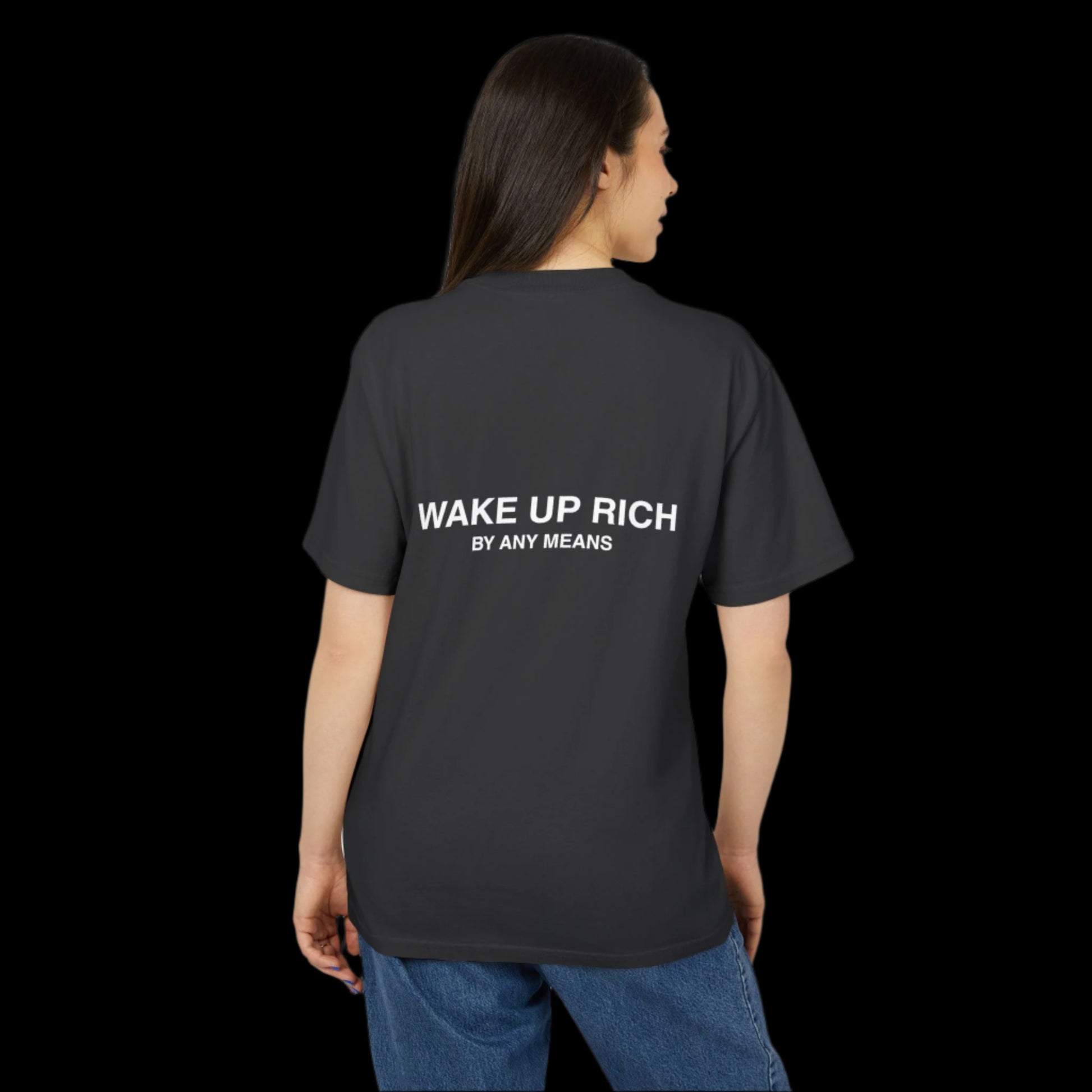 Wake Up Rich™ Unisex Heavy Faded Tee