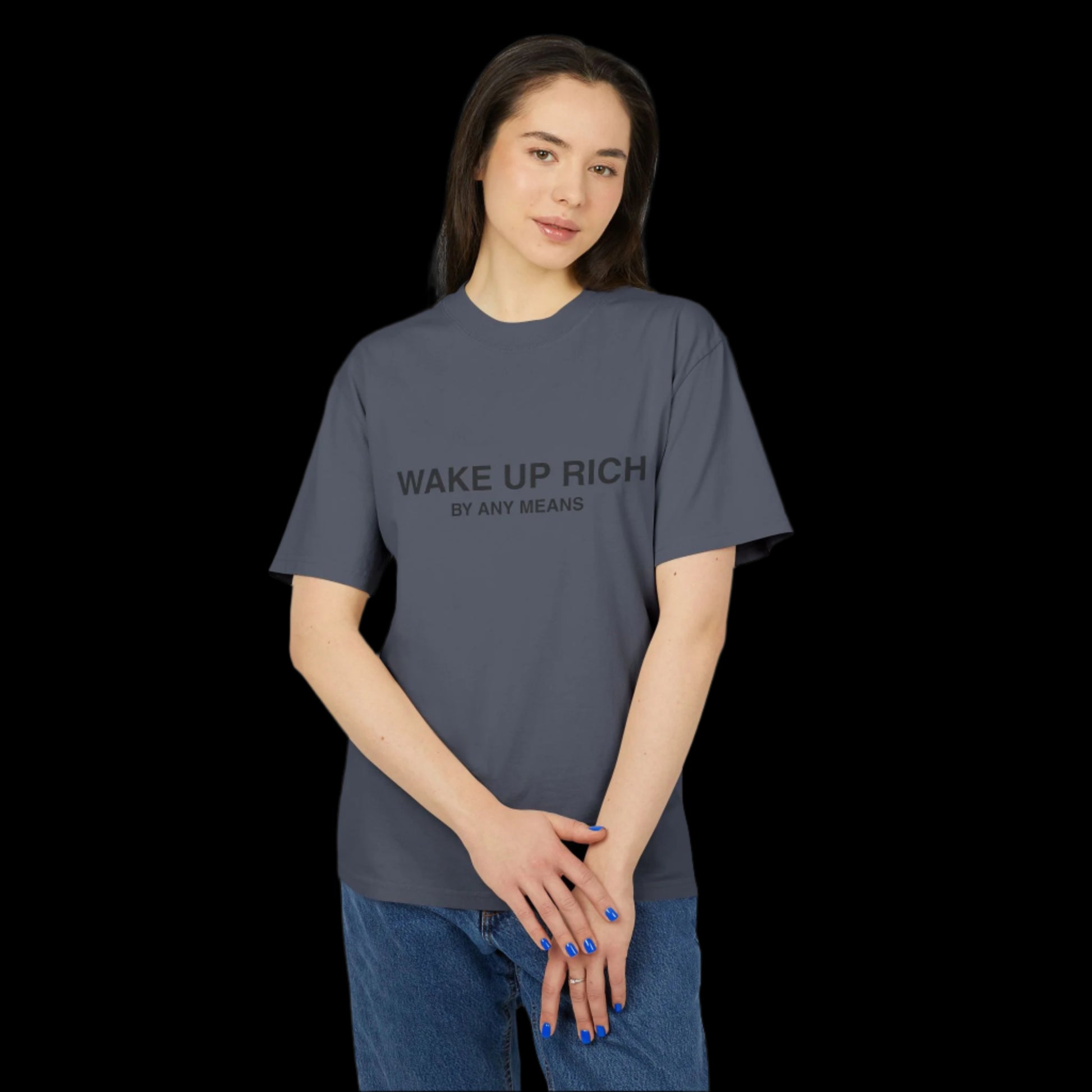 Wake Up Rich™ Unisex Heavy Faded Tee