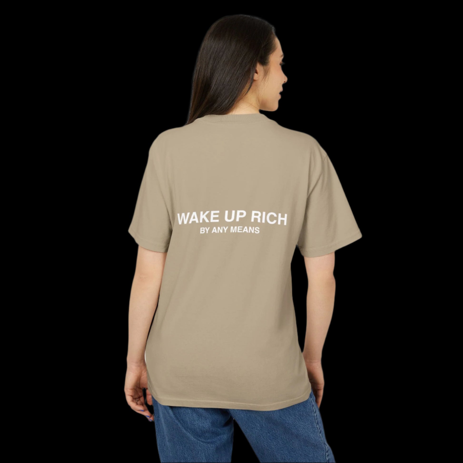 Wake Up Rich™ Unisex Heavy Faded Tee