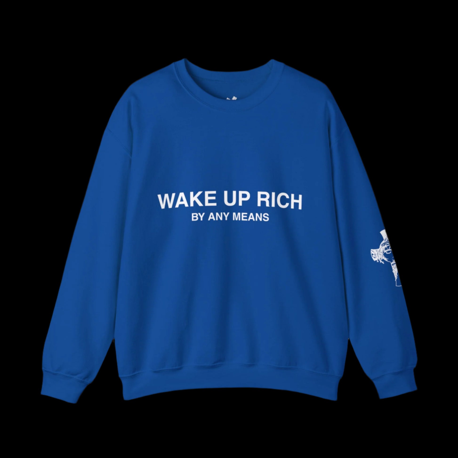 Wake Up Rich™ Unisex Crewneck Sweatshirt