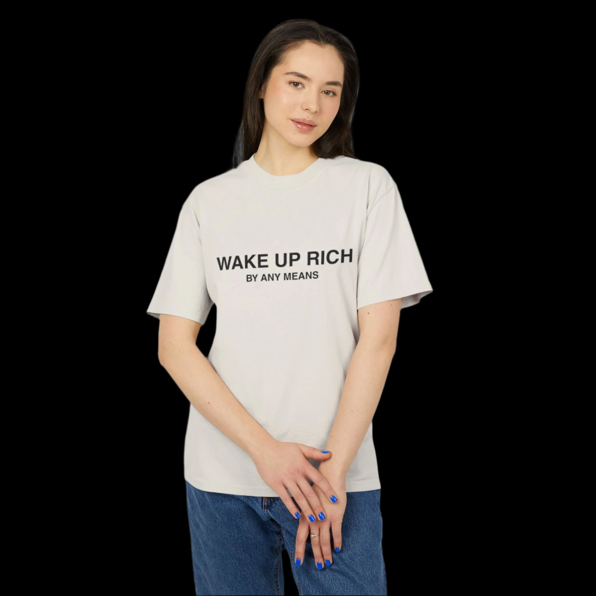 Wake Up Rich™ Unisex Heavy Faded Tee