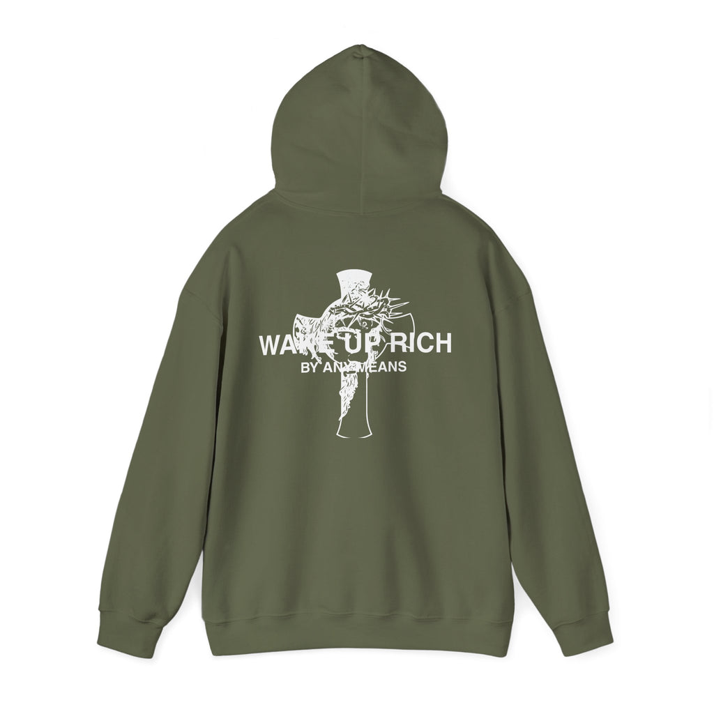 Wake Up Rich™ Hoodie (Jesus Loves You)