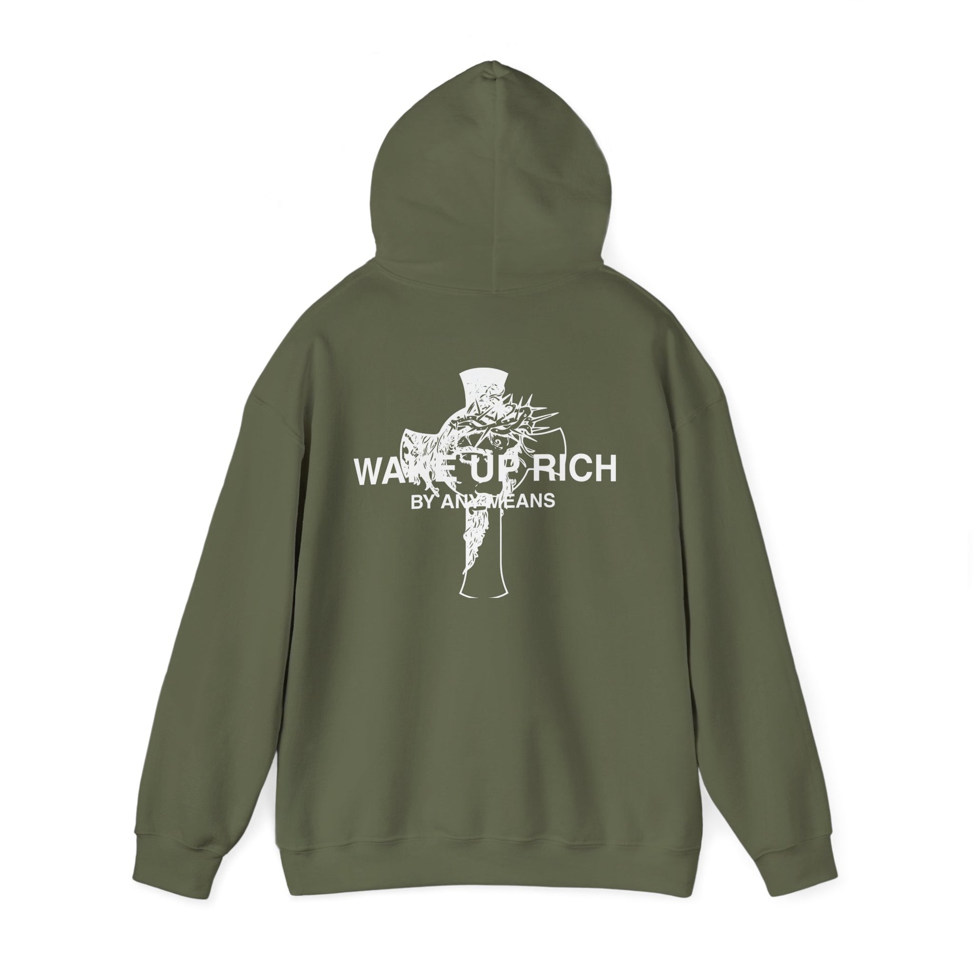Wake Up Rich™ Hoodie (Jesus Loves You)