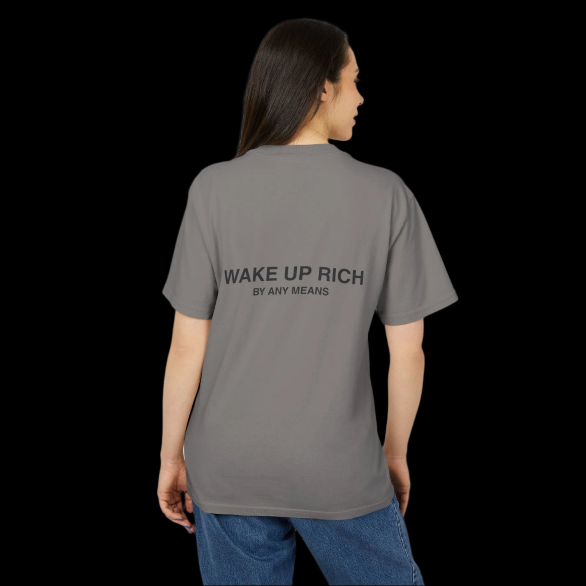 Wake Up Rich™ Unisex Heavy Faded Tee