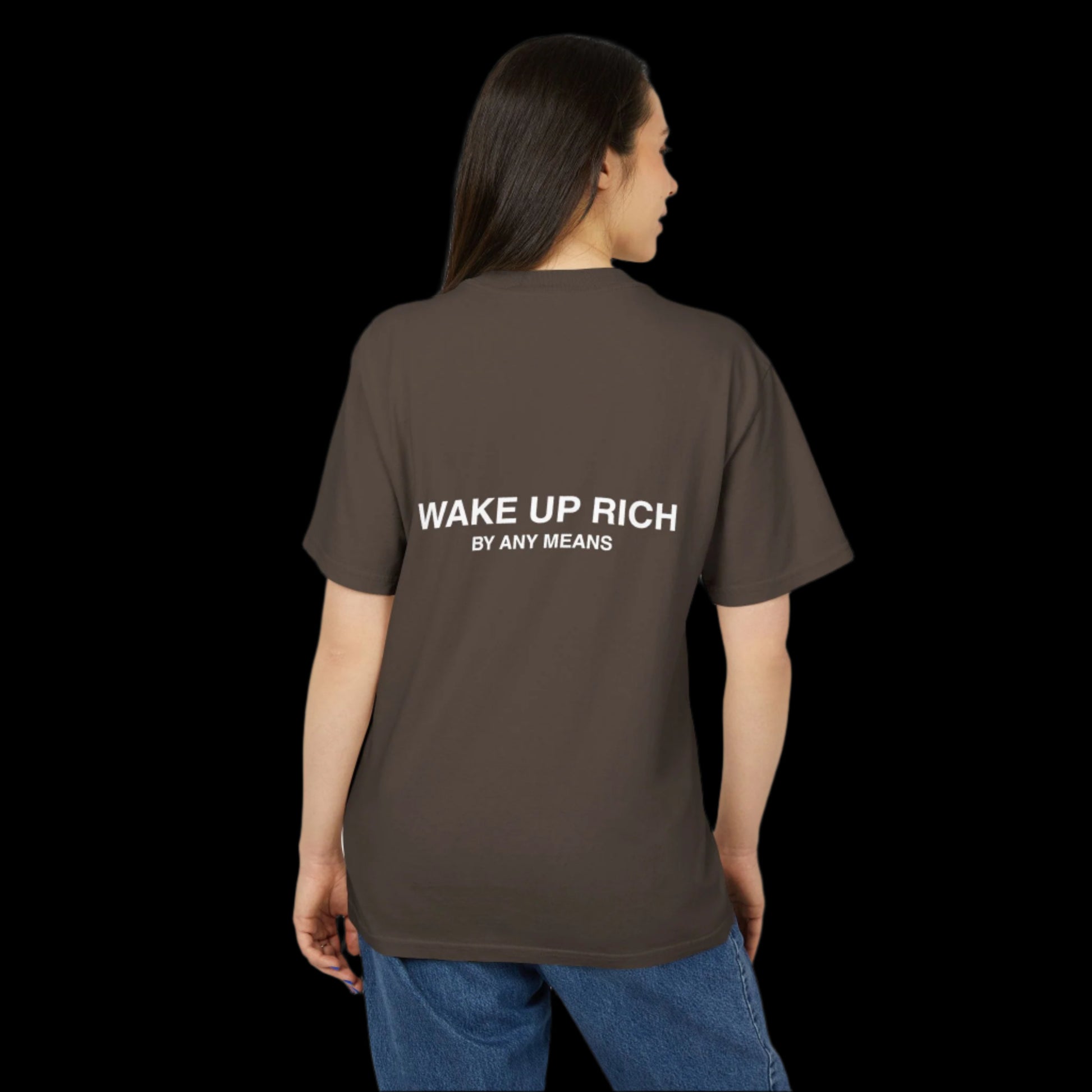 Wake Up Rich™ Unisex Heavy Faded Tee
