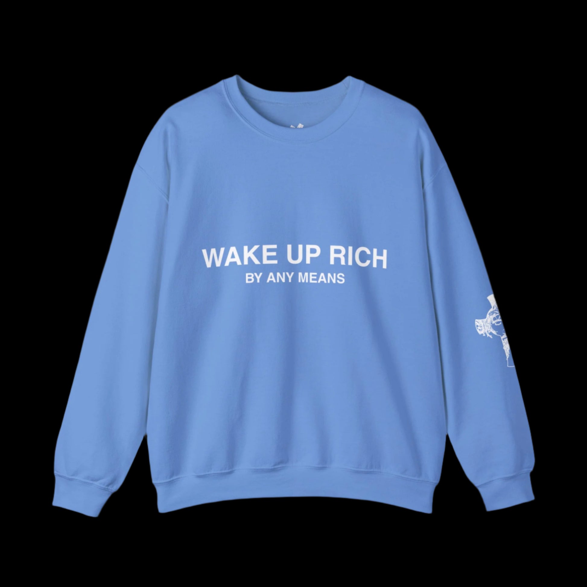 Wake Up Rich™ Unisex Crewneck Sweatshirt