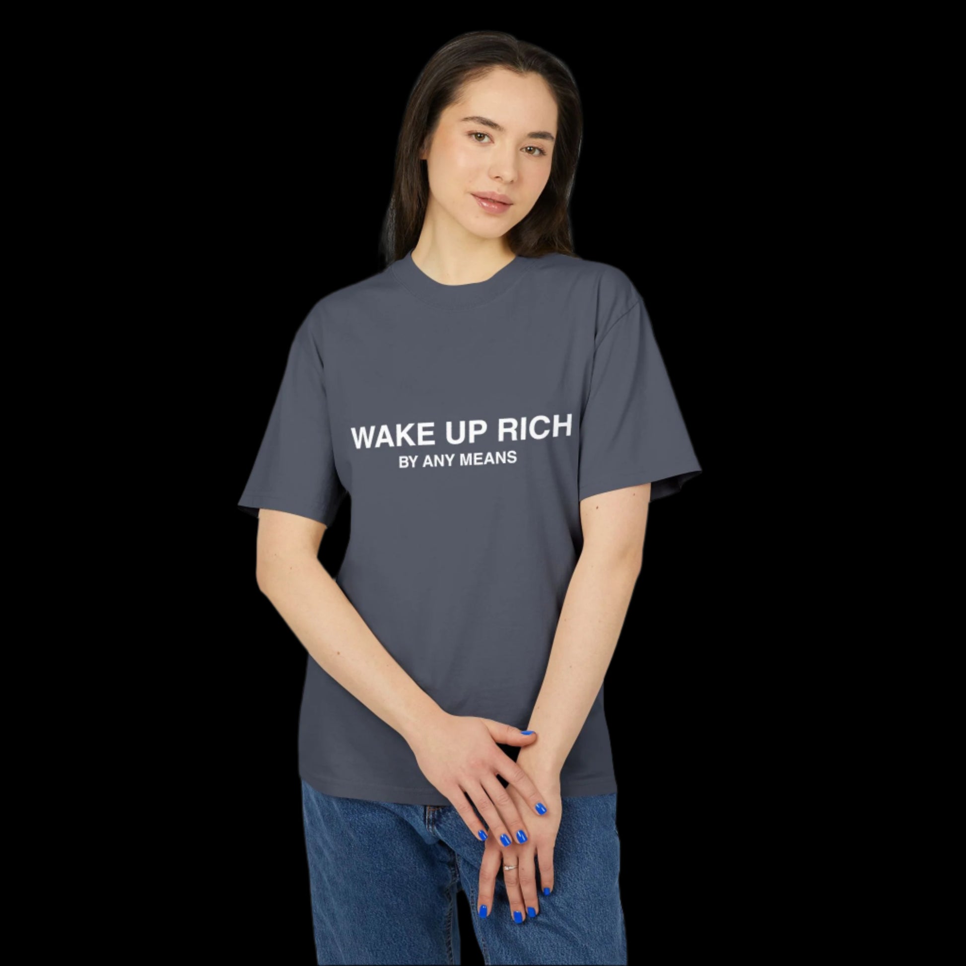 Wake Up Rich™ Unisex Heavy Faded Tee