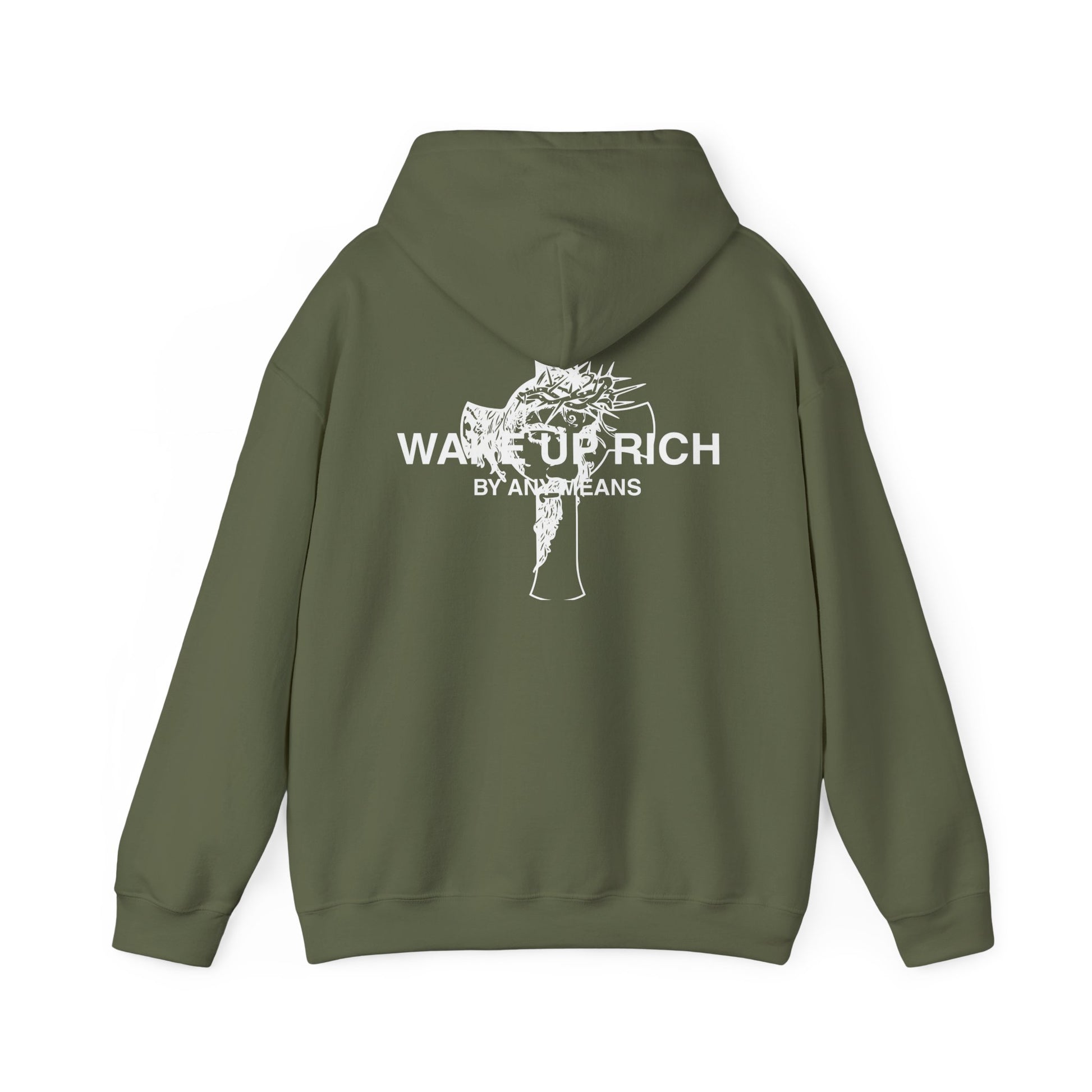 Wake Up Rich™ Hoodie (Jesus Loves You)