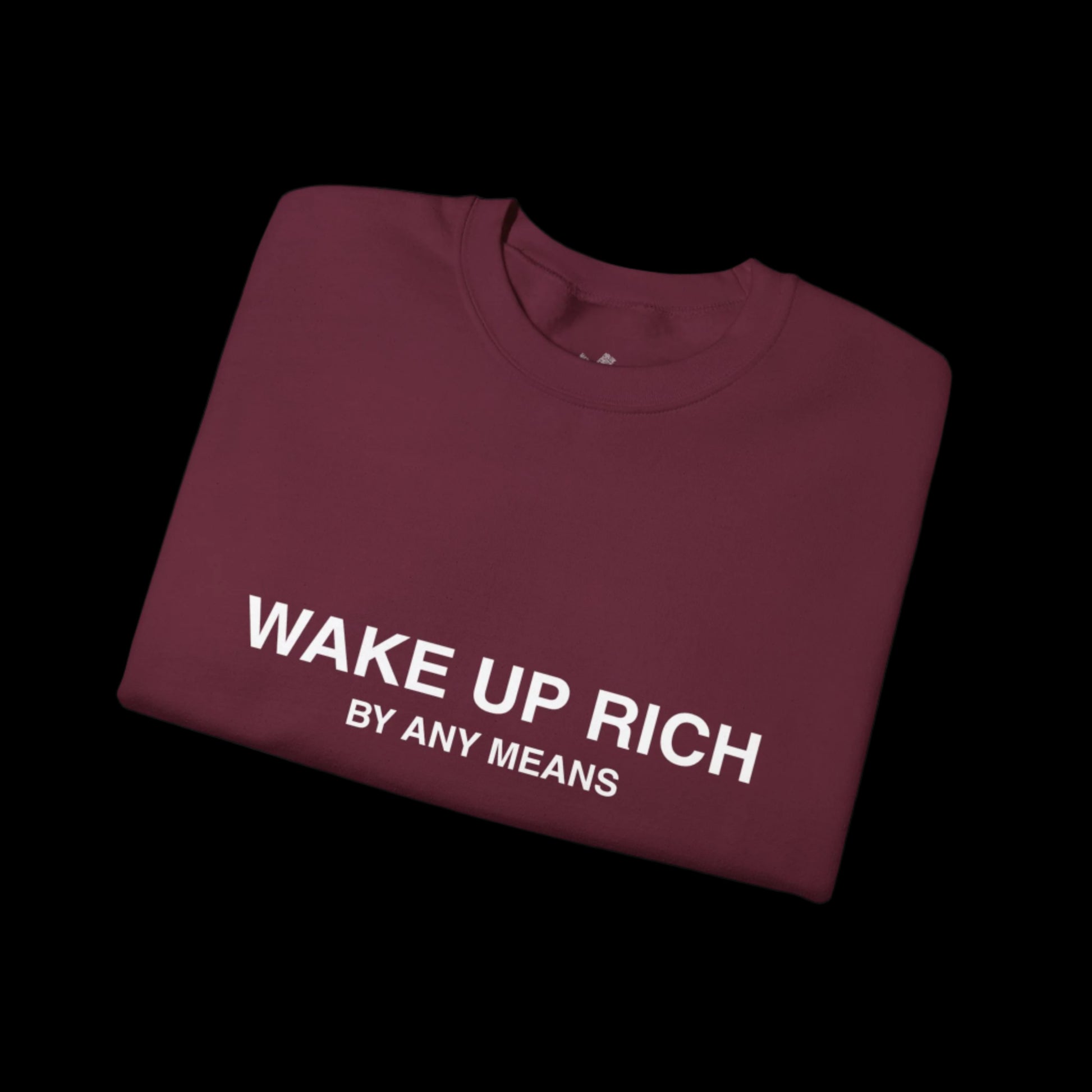 Wake Up Rich™ Unisex Crewneck Sweatshirt