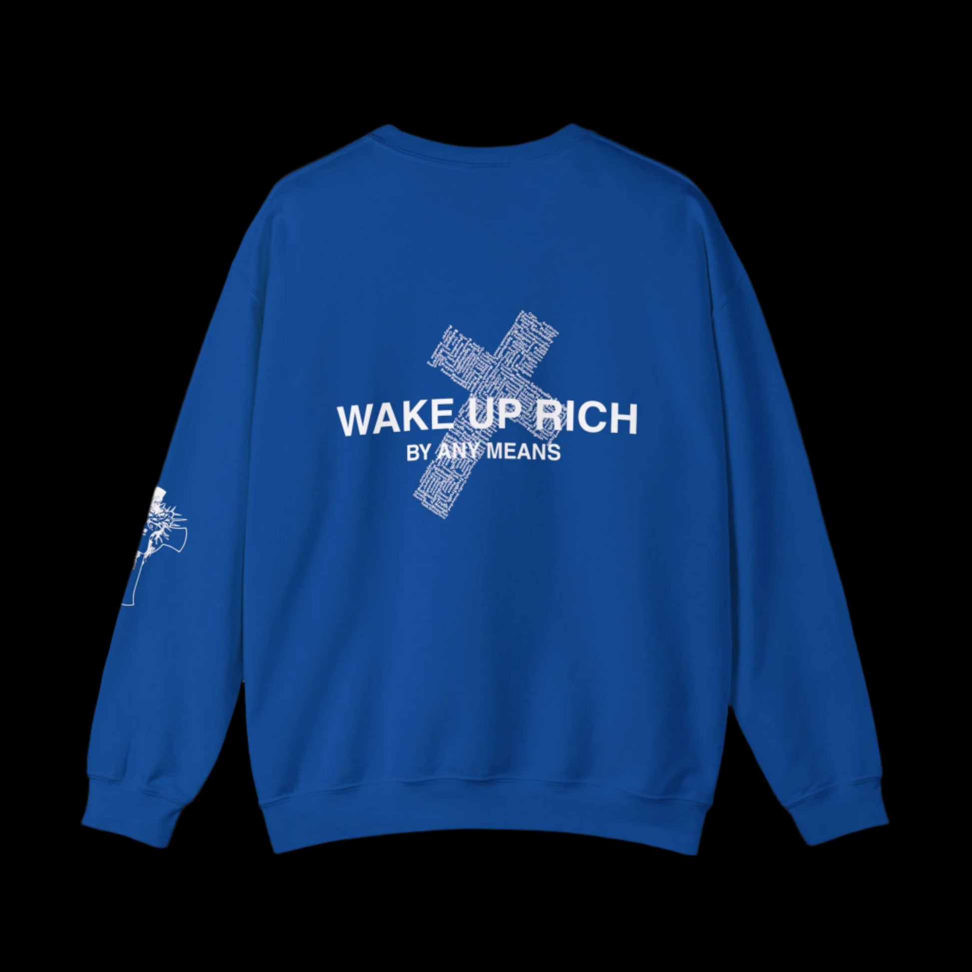 Wake Up Rich™ Unisex Crewneck Sweatshirt