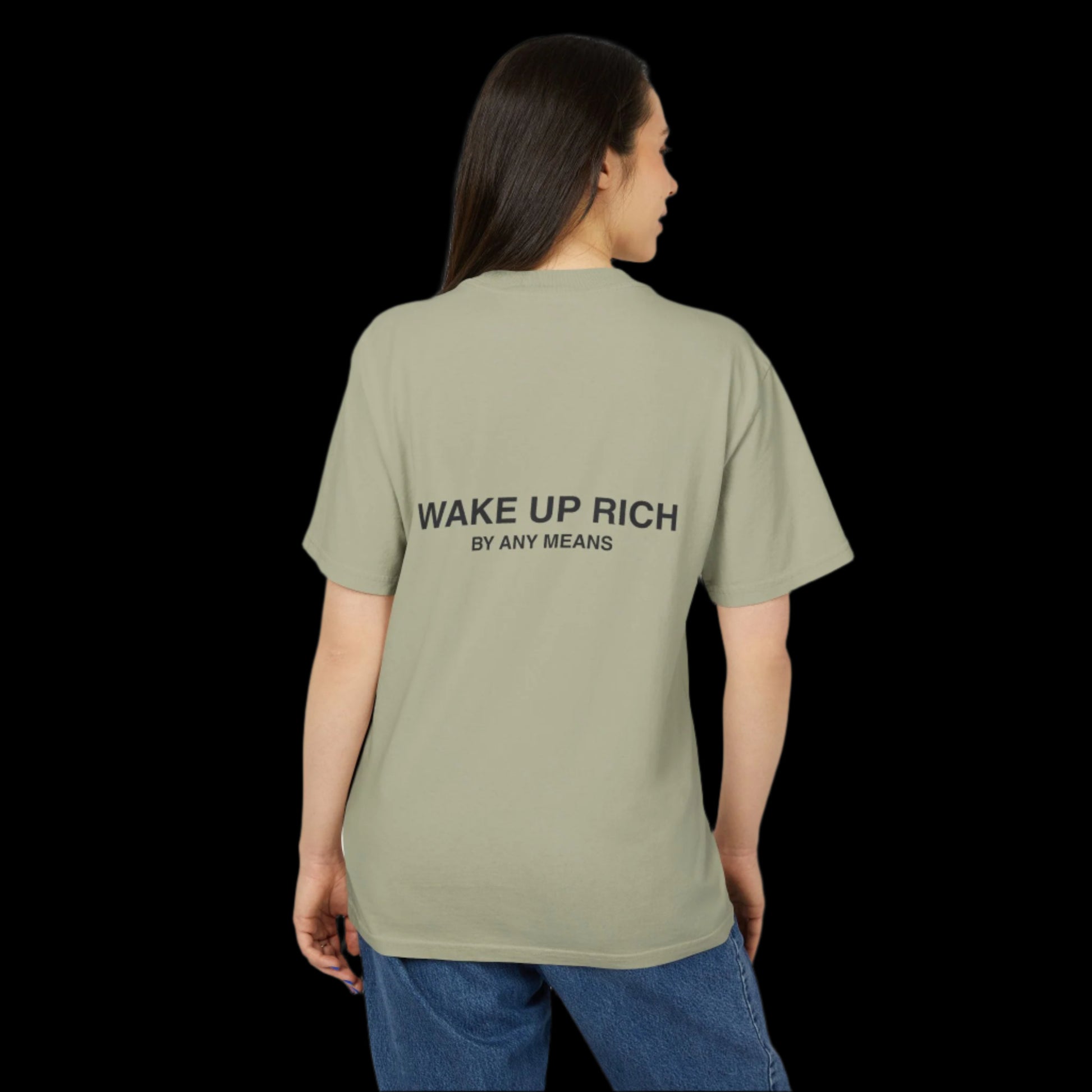 Wake Up Rich™ Unisex Heavy Faded Tee