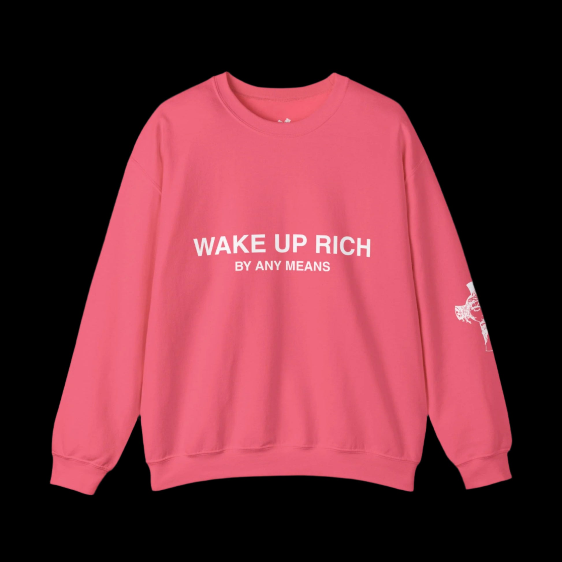 Wake Up Rich™ Unisex Crewneck Sweatshirt