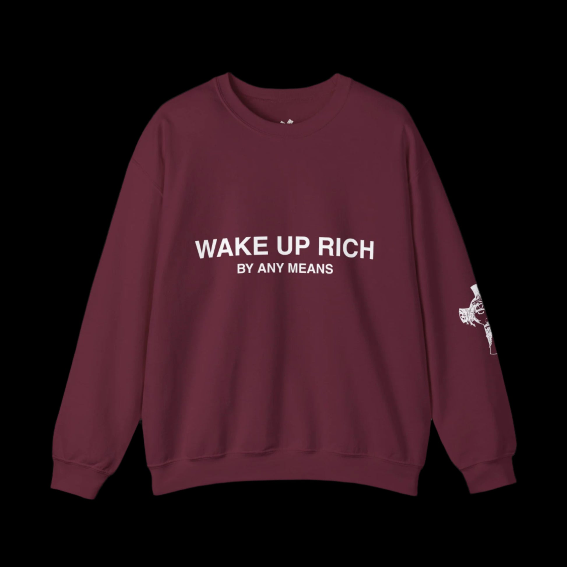 Wake Up Rich™ Unisex Crewneck Sweatshirt