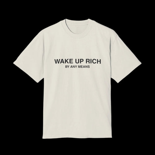 Wake Up Rich™ Unisex Heavy Faded Tee