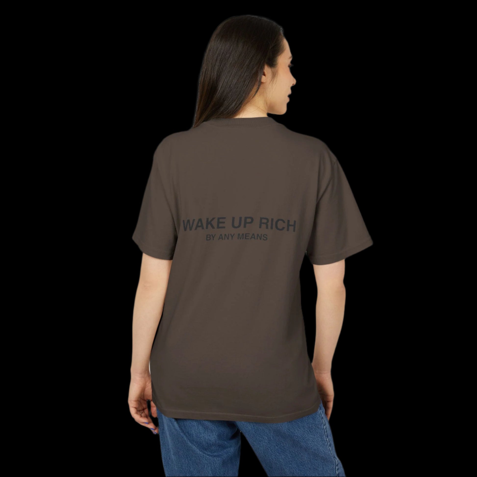 Wake Up Rich™ Unisex Heavy Faded Tee