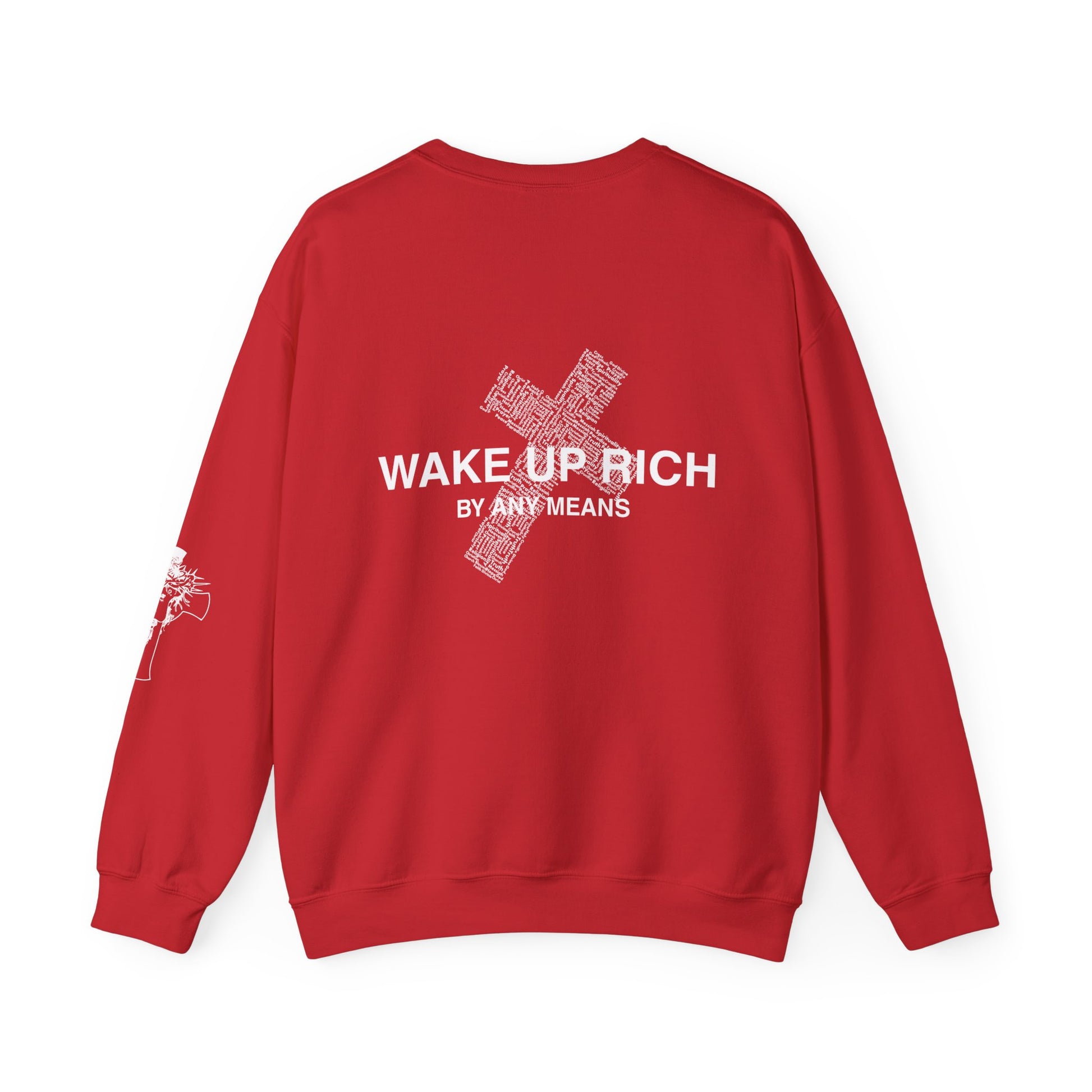 Wake Up Rich™ Unisex Crewneck Sweatshirt