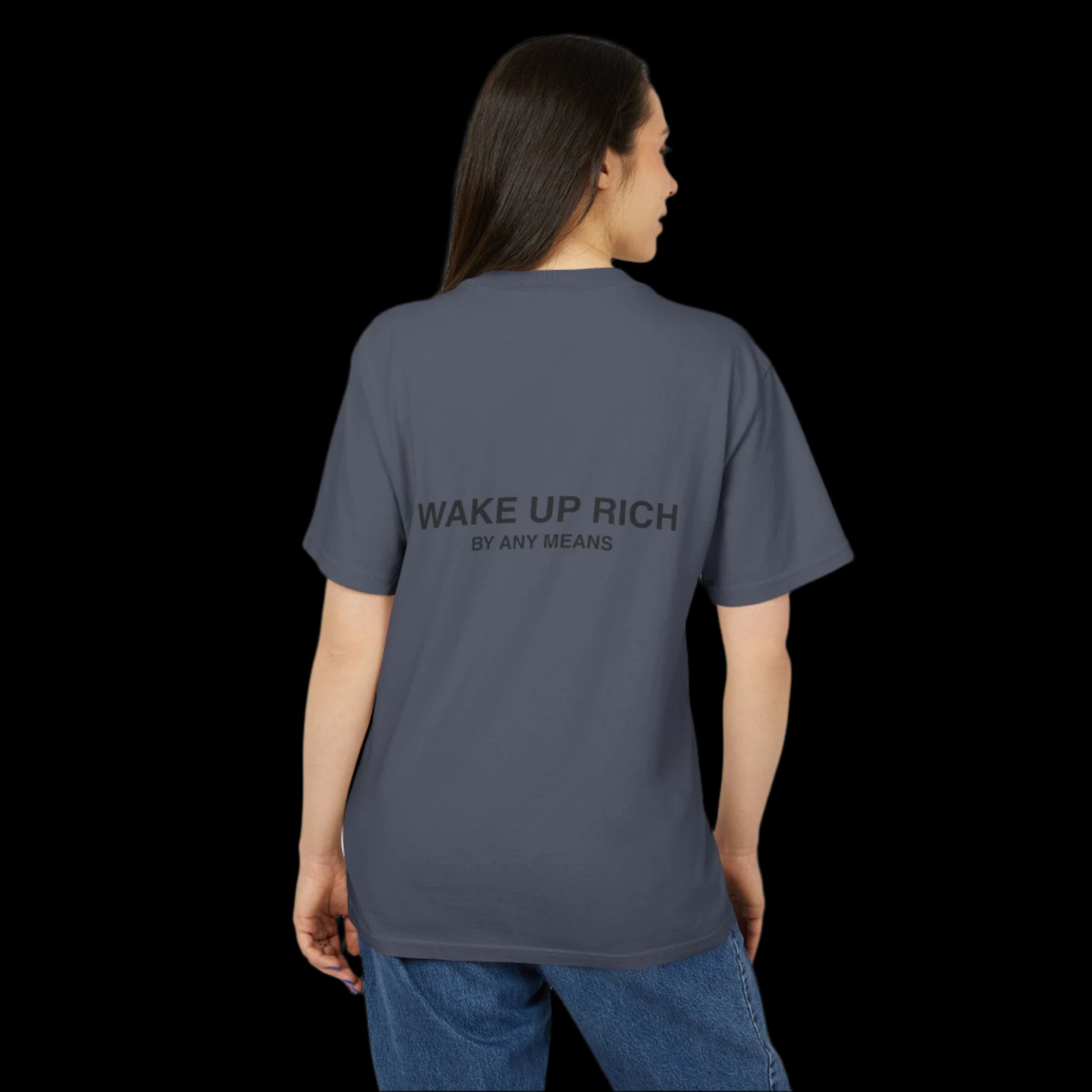 Wake Up Rich™ Unisex Heavy Faded Tee
