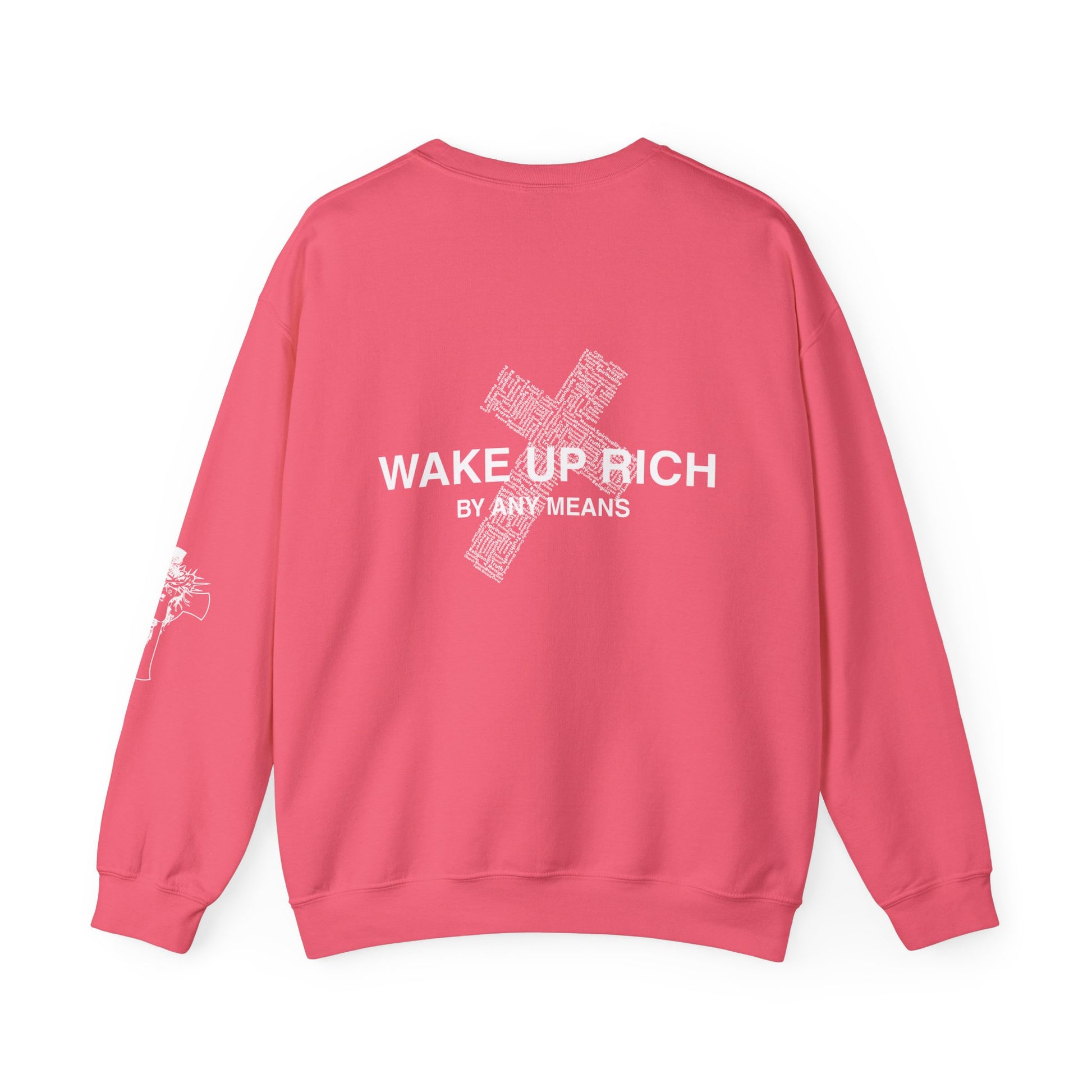 Wake Up Rich™ Unisex Crewneck Sweatshirt