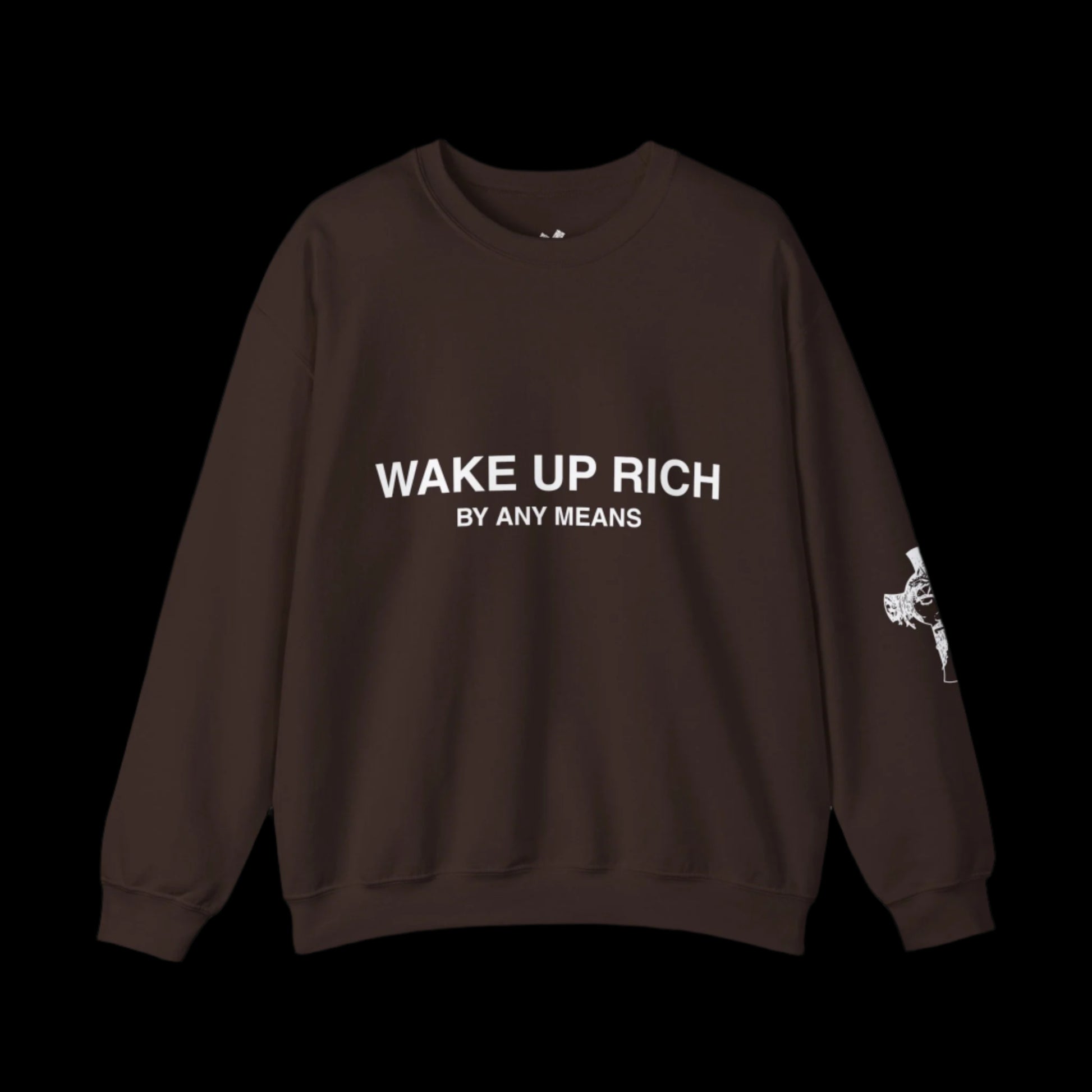 Wake Up Rich™ Unisex Crewneck Sweatshirt