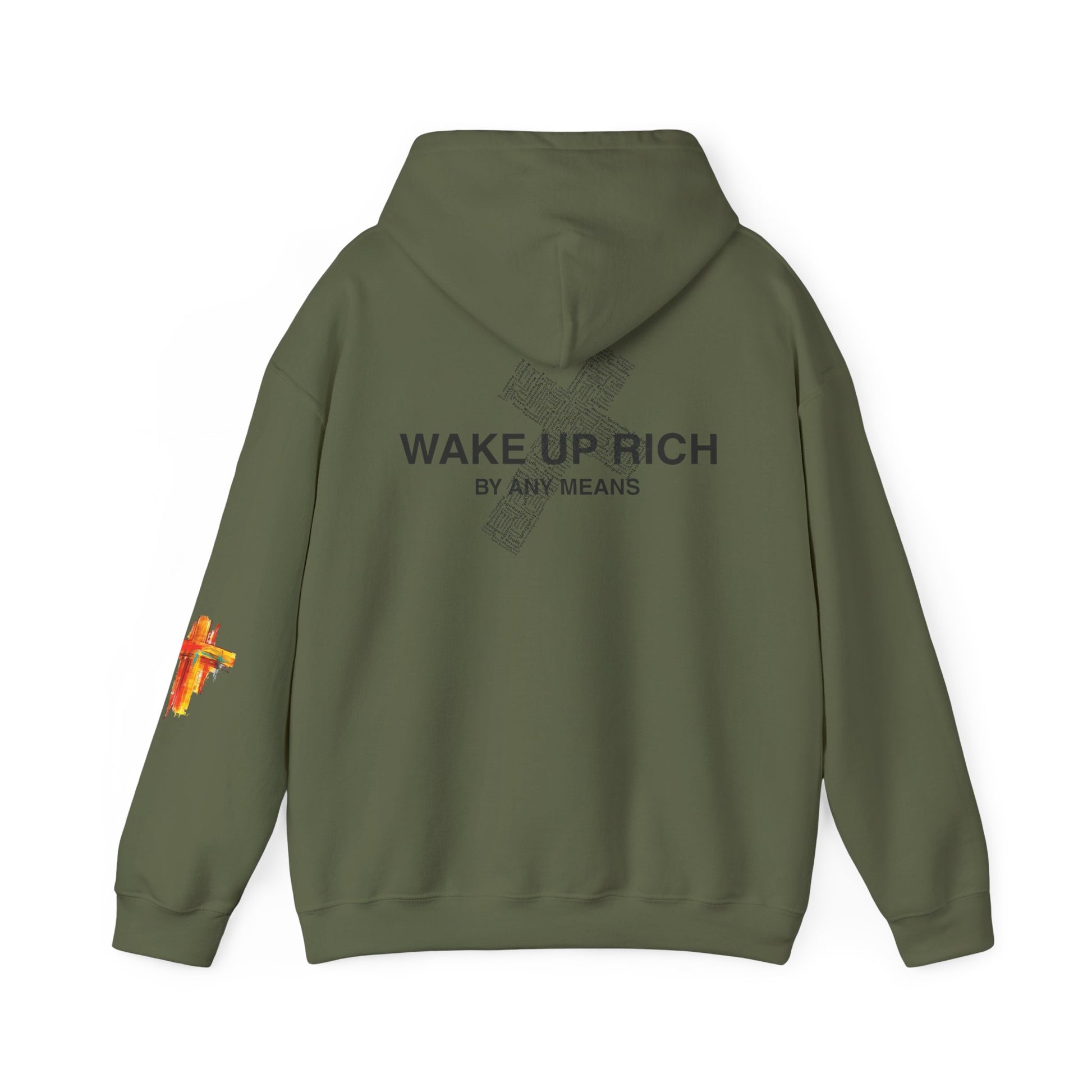 Wake Up Rich™ Hoodie (Love You Jesus)