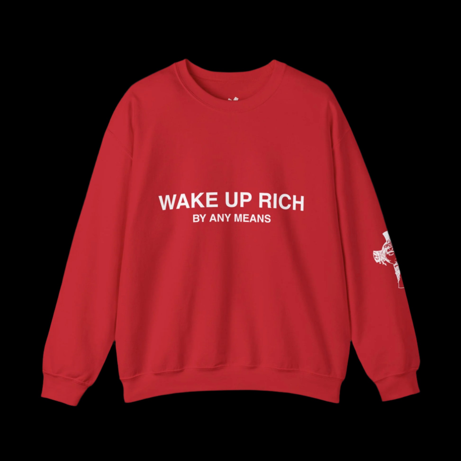 Wake Up Rich™ Unisex Crewneck Sweatshirt