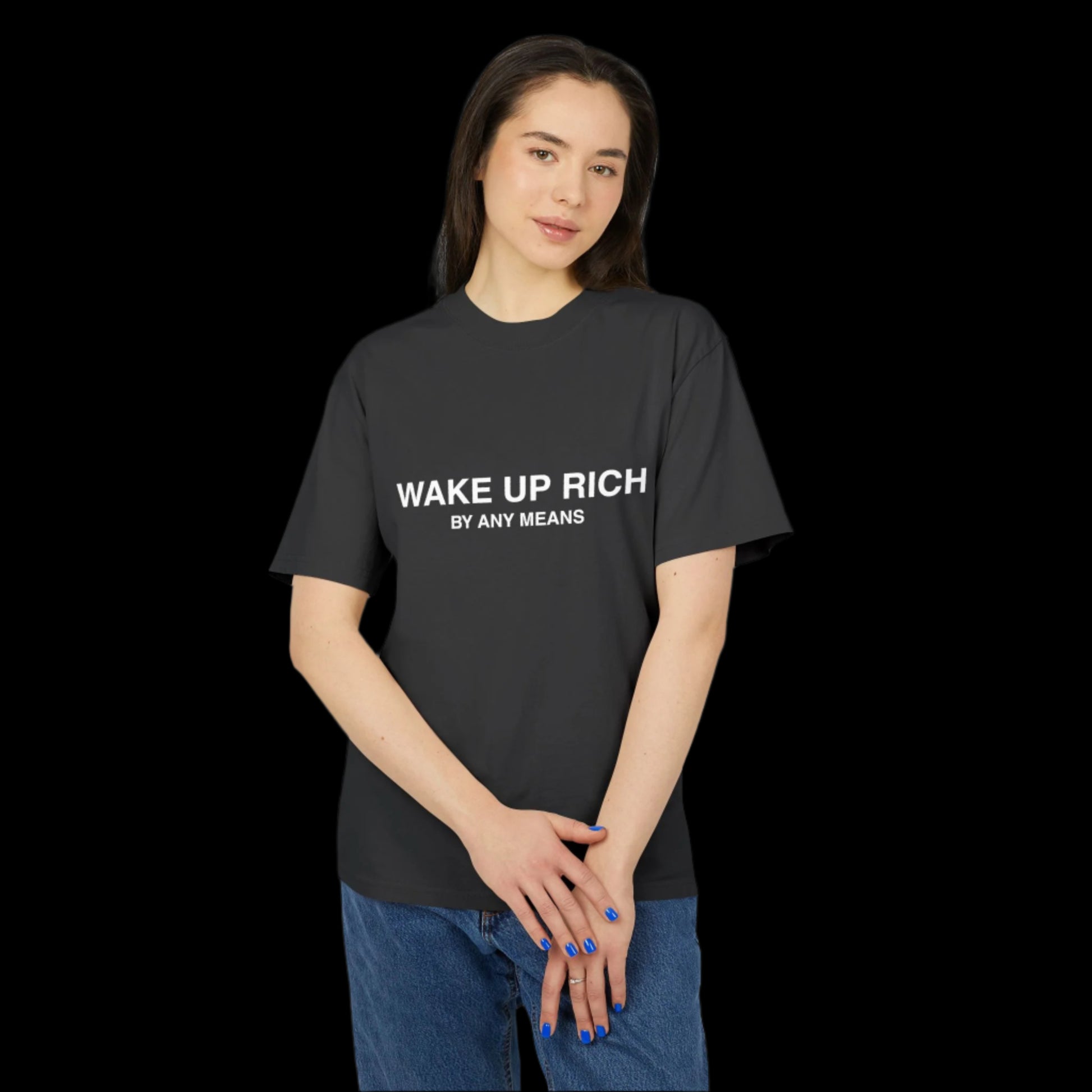 Wake Up Rich™ Unisex Heavy Faded Tee