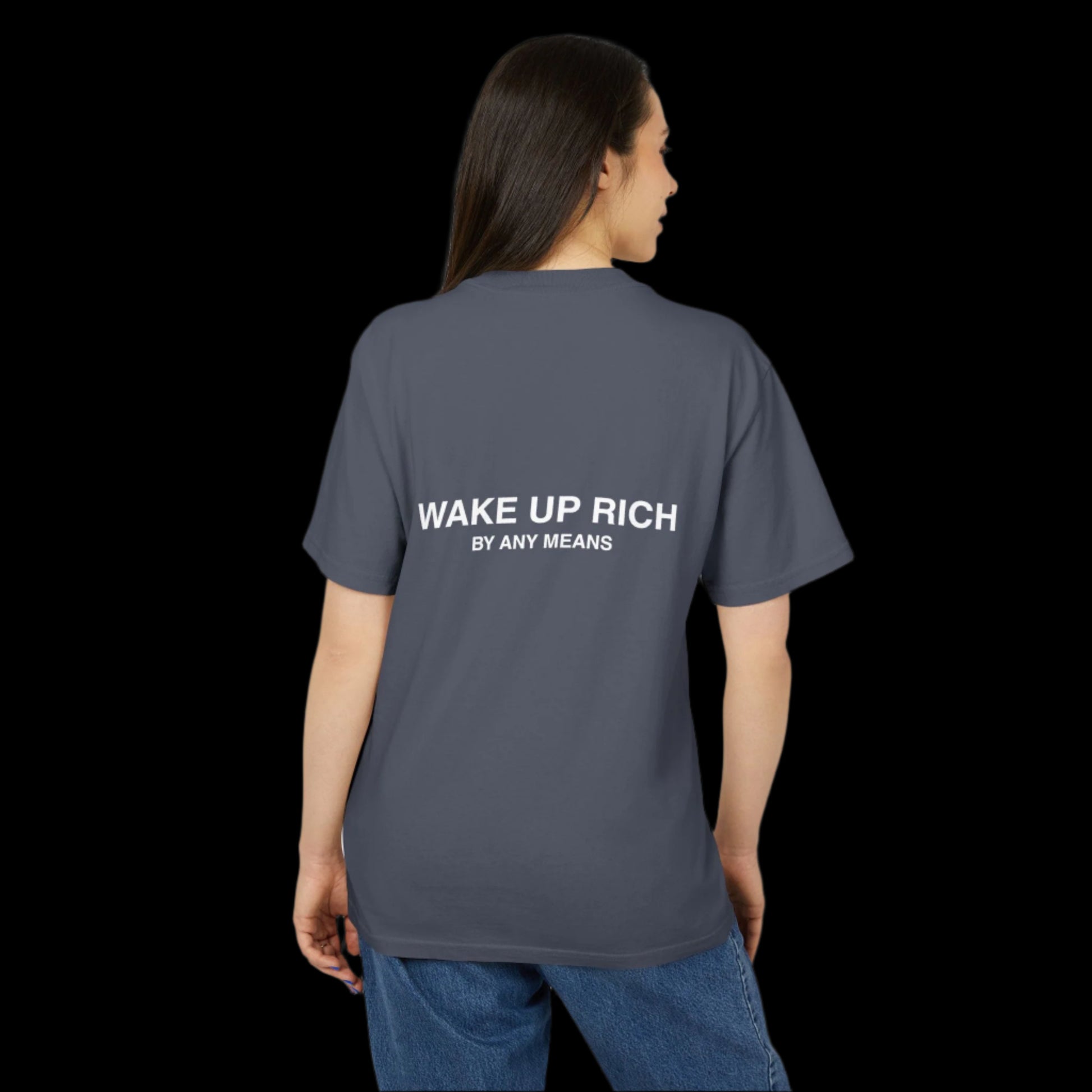 Wake Up Rich™ Unisex Heavy Faded Tee